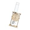 DIMITU Hand Making Wooden Water Clock Physics Teaching Aid for Science Experiment and Home Decorations Water Drip Clock view 1