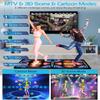 HDMI Dance Mat with Camera for Kids & Adults,Electronic Musical Dancing Game Pad with 1030Games,64GB Memory Card,650Songs & 81Music Videos,Fitness Dance Mat for TV,Family Party Gift for Boys and Girls view 4