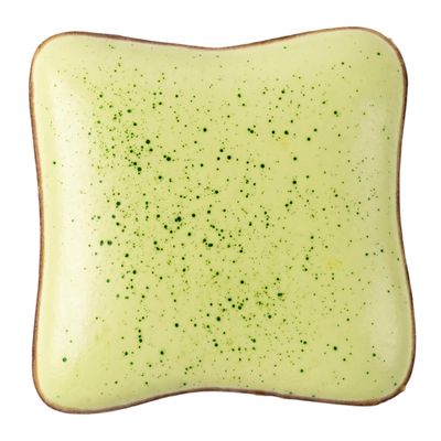 Lawnrden Bread Butter Slow Rising Squeeze Toys|Bread Squish, Stress Relief Fidget Toy, Matcha Cheese Toast Squish, Slow Rising Squeeze Toy (Green)