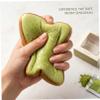 Lawnrden Bread Butter Slow Rising Squeeze Toys|Bread Squish, Stress Relief Fidget Toy, Matcha Cheese Toast Squish, Slow Rising Squeeze Toy (Green) view 2