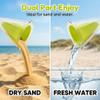 Drippy Sand Castle Maker Toys, Sand Water Mixing Toy (Orange and Green) view 4