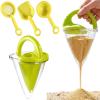 lulupureclean Drippy Sand Castle Maker Toys, Sand Water Mixing Toy (Green) view 1