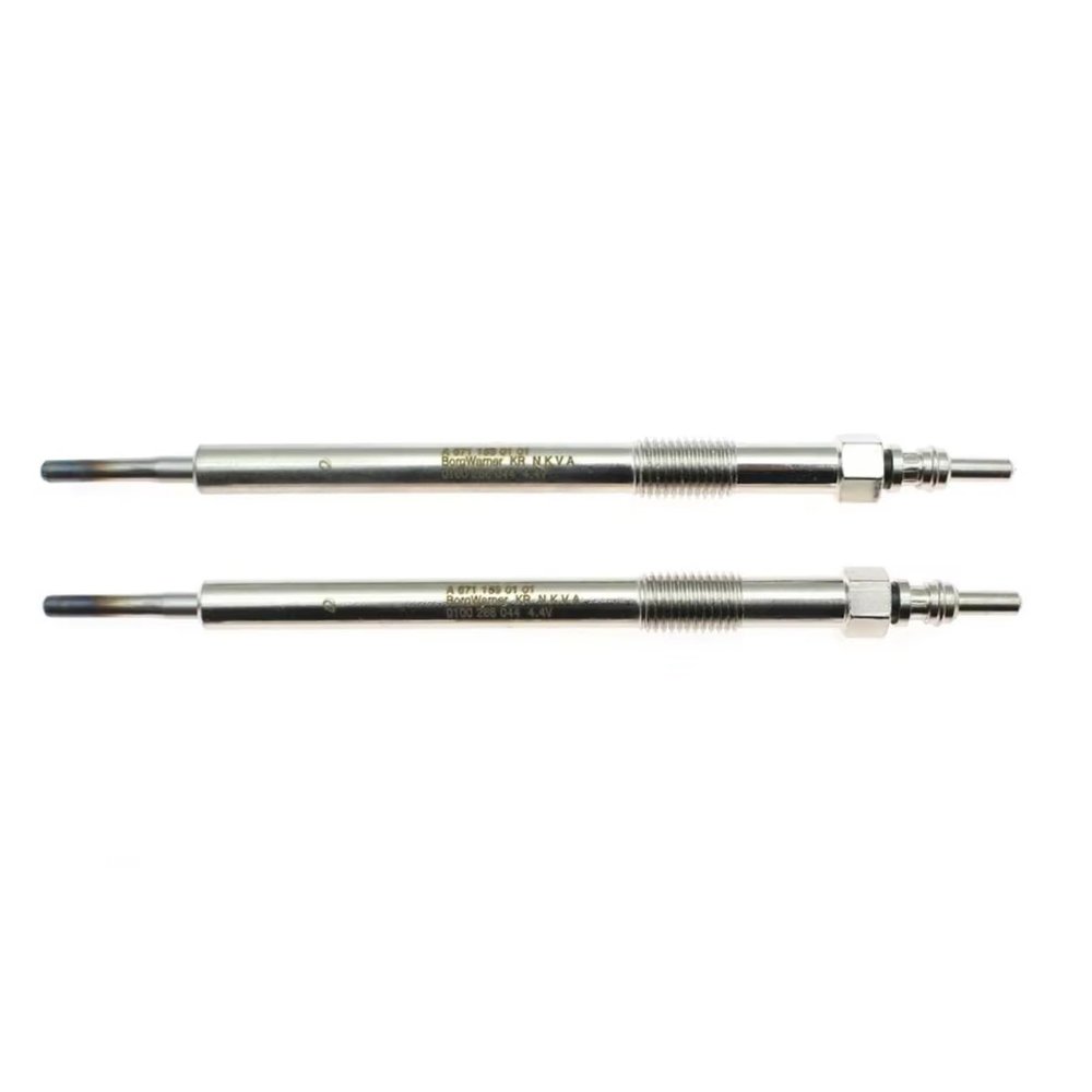 Auto Glow Plug kit Compatible With Ssangyong For Actyon Sports For Korando C For Rodius 2.0l Td Glow Plug Set 6711590101 A6711590101 0100266066 1pcs(2pcs)