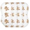 FLildon Muslin Burp Cloth for Baby 2PCS Funny Bears Super Absorbent Burping Cloths, Bibs for Newborn Boys Girls view 3