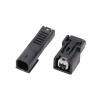 2 Pin Female Male Auto Injector Electronic Waterproof Connector DJ70210Y-1.2-11/21 2P(10 Sets) view 2