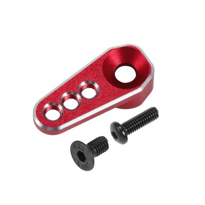 Rc Accessories for Bronco for Defender for TRX4M 2065T 1/18 Aluminum Alloy Servo Arm 25T Steering Horn RC Car Crawler Upgrade(Red)
