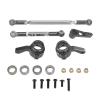 YTRASDF RC Spare Part Compatible with MN168 for MN82 for MN78 D90 D91 D96 1/12 RC Car Upgrade Parts Accessories Metal Steering Rod Servo Arm Steering Cup(Gray) view 1