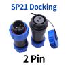 SP2110 SP2111 Connector Docking 2Pin 3pin 4pin 5pin 7pin 9pin 12pin Power Cable SP21 1Pcs(2Pin) view 2