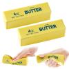 2PCS Butter Squishy, Slow Rising Squeeze Toys, Butter Stick Toys (Yellow) view 1