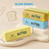 2PCS Butter Squishy, Slow Rising Squeeze Toys, Butter Stick Toys (Yellow) view 2