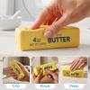 2PCS Butter Squishy, Slow Rising Squeeze Toys, Butter Stick Toys (Yellow) view 3