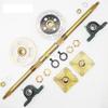 710mm Rear Axle Assy With 428# 37T Sprocket 160mm Brake Disc UCP205 Bearing M10*4 Hub Fit For DIY Electric ATV Buggy JLA-07-072 view 1