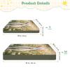 Lamb Daisies Pack n Play Sheets Fitted Playard Mattress Sheet view 3