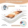 ZOEO Waterproof Crib Pad 34x52in Washable Reusable Mattress Protector view 3