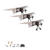 Smart Remote-Controlled Paper Airplane,Rc Paper Airplane Kit with Gyro Stabilizer,DIY Electric Remote Control Plane with Dual Propellers,Foldable Flying Tool Lightweight for Hobbyists3pcs view 1