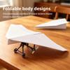 Smart Remote-Controlled Paper Airplane,Rc Paper Airplane Kit with Gyro Stabilizer,DIY Electric Remote Control Plane with Dual Propellers,Foldable Flying Tool Lightweight for Hobbyists3pcs view 2