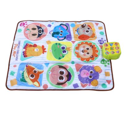 Odorkle Kids Dance Mat, Electronic Music Dance Pad with Anti Slip Silicone Bottom, Soft Cushioned Floor Playmat for Girls Boys