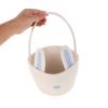 GRADENEVE Cotton Rope Easter Basket with Bunny Ear Shape, Easy to Clean Woven Storage Basket for Storage and Desk Organization, Multifunctional Design with Adorable Appearance view 3