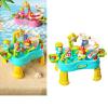 Piceioep Automatic Water Circulation Fishing Game Water Table Toy Set for Outdoor Indoor Bath Pool WaterPlay Activity Table Playset Toy view 2