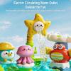 Piceioep Automatic Water Circulation Fishing Game Water Table Toy Set for Outdoor Indoor Bath Pool WaterPlay Activity Table Playset Toy view 3