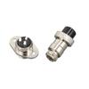 1 Set Aviation Plug and Socket GX16-2/3/4/5/6/7/8/9/10P 16MM Rhombus Flange DF16 Series Aviation Column Connector(GX16 5P) view 3