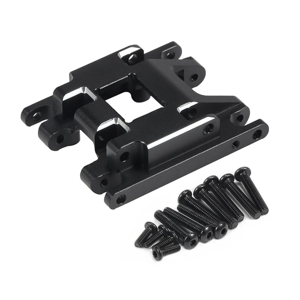 RC Car Upgrade Parts for Trx4m for Bronco for Defender 1/18 Rc Car Upgrade Parts Aliuminum Alloy Gearbox Housing Transmission Set 11T Pinion Skid Plate
