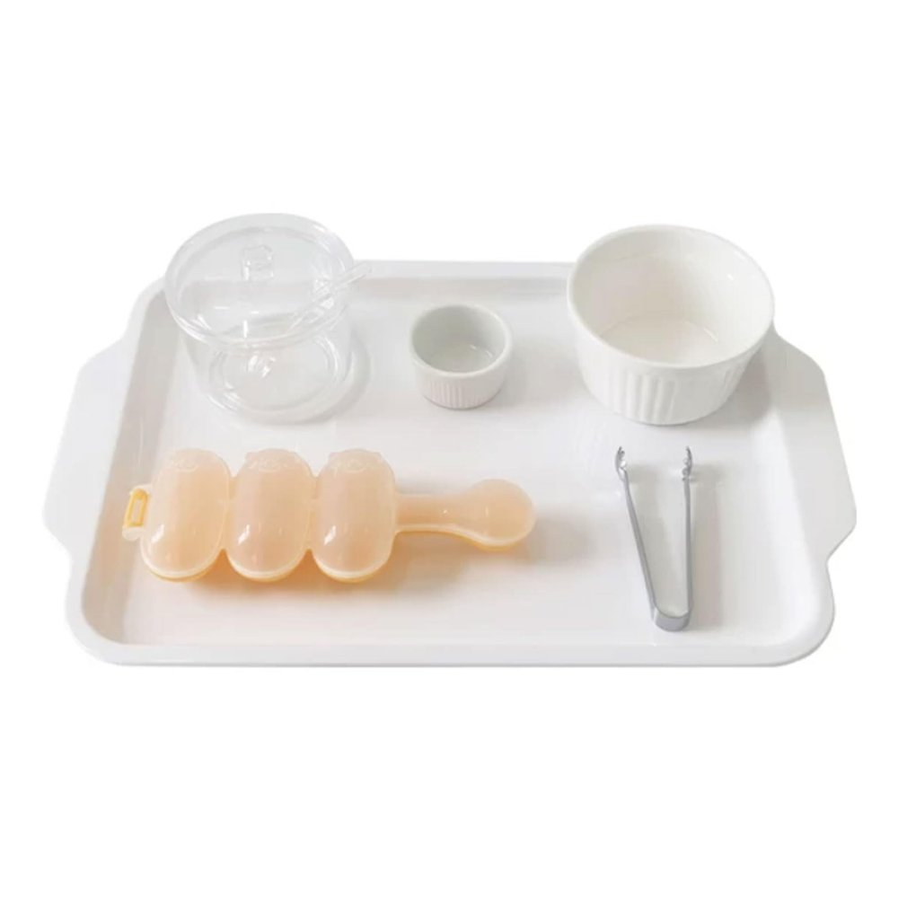 lstyty Montessori Rice Molding Work Tray Set