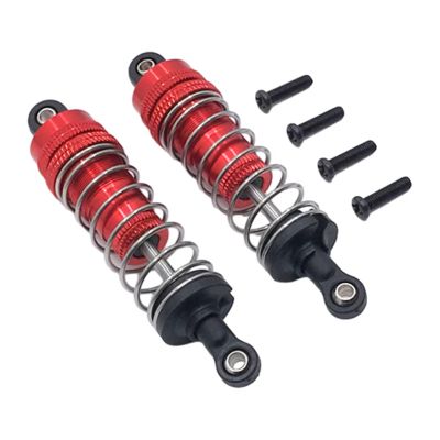 Rc Special Shock Absorber for Wltoys 144001 144010 2pcs Metal Shock Absorber RC Car Off-Road Vehicle Tracked Vehicle Parts and Accessories Upgrade Replacement Use