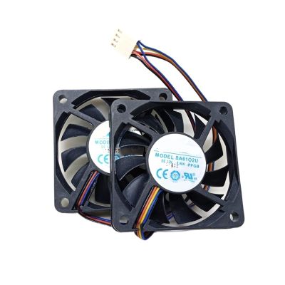 1pair 6cm 6010 SA6102U Cooling Fan