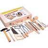 kowaku Wooden Toy Realistic Wooden Toy Workbench Easy Storage Children's Plaything view 3