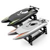 Dual Motor RC Racing Boat, 2.4GHz 30km/h High-Speed Waterproof Electric RC Speedboat with Display Stand for Hobbyists view 3