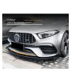 Compatible for Mercedes Benz A-Class W177 A45/a45S 2018-2023 Front Lip Front Shovel Surround Spoiler Modification Accessories(Black) view 2