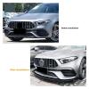 Compatible for Mercedes Benz A-Class W177 A45/a45S 2018-2023 Front Lip Front Shovel Surround Spoiler Modification Accessories(Black) view 3