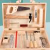 CAQYPVH Metal Realistic Pretend Workbench Set Wooden Toy Wooden Toy Workbench view 3