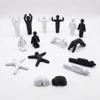 Meccha Chameleon16-Figure Character Set, Black & White view 1