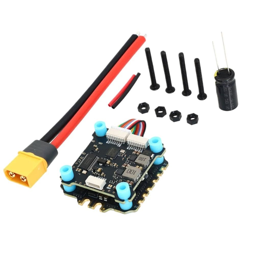 F722 BLS 60A 4-in-1 ESC Stack with ICM42688P Gyro for FPV Drones, 30.5x30.5mm Mounting Pattern, 2S-6S LiPo Compatible