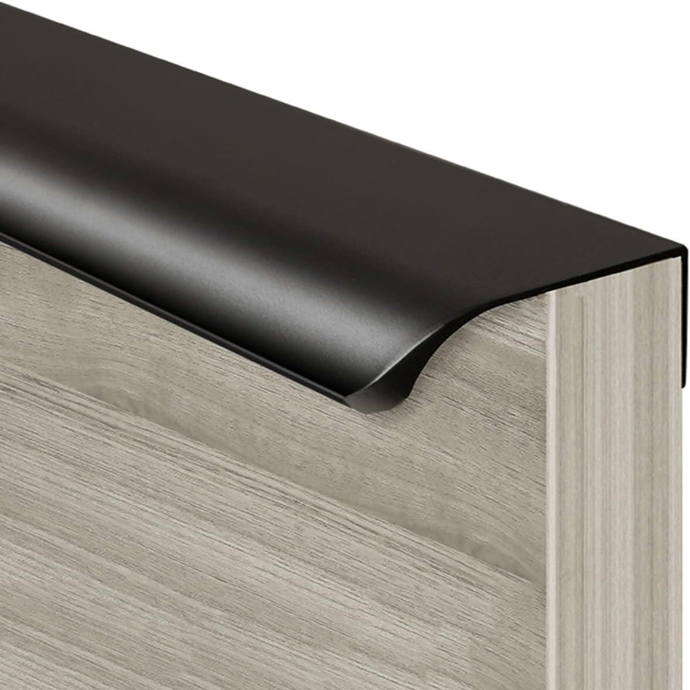 AUHSTYEC Concealed Handles, 1 PCS Hidden Aluminum Alloy Hidden Handle Tab Pulls(Length 500mm)
