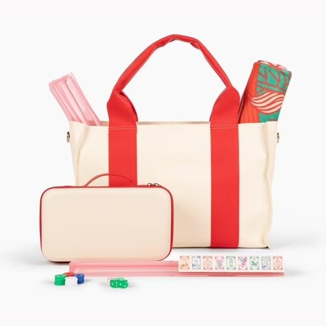 Deluxe Acrylic Lunar New Year Mahjong Starter Kit