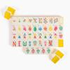 Deluxe Acrylic Mahjong Starter Kit, Cirquejong Style, 160 Tiles with Racks, Mat & Vegan Leather Case view 2