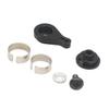 SKDUBRW RC Car Accessories for WLtoys 12428 12423 1/12 RC Parts Aluminum Alloy Steering Servo Horn Arm 0033 Crawler Short Course Truck Upgrade(Black) view 1