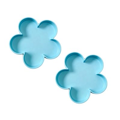 Mahjong Dices Holder Tray Flower Shaped Plate Perfect for Organizing Small Items and Other Tiny Accessories Mahjong Die Holder