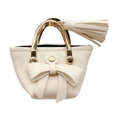 Miniature Fabric Handbag for 12 Inch Fashion Dolls 1/6 Scale Tiny Shopping Tote Bag Outfit Dress Up Accessory