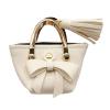 Miniature Fabric Handbag for 12 Inch Fashion Dolls 1/6 Scale Tiny Shopping Tote Bag Outfit Dress Up Accessory view 1