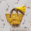 Miniature Fabric Handbag for 12 Inch Fashion Dolls 1/6 Scale Tiny Shopping Tote Bag Outfit Dress Up Accessory view 4
