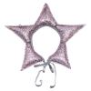 FUYISEN Star Headpiece Clip Crown Glittered Star Hat Hair Styling for Halloween Headbands Hat Princess Photo Props Headpiece view 1