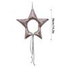FUYISEN Star Headpiece Clip Crown Glittered Star Hat Hair Styling for Halloween Headbands Hat Princess Photo Props Headpiece view 3
