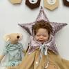 FUYISEN Star Headpiece Clip Crown Glittered Star Hat Hair Styling for Halloween Headbands Hat Princess Photo Props Headpiece view 4