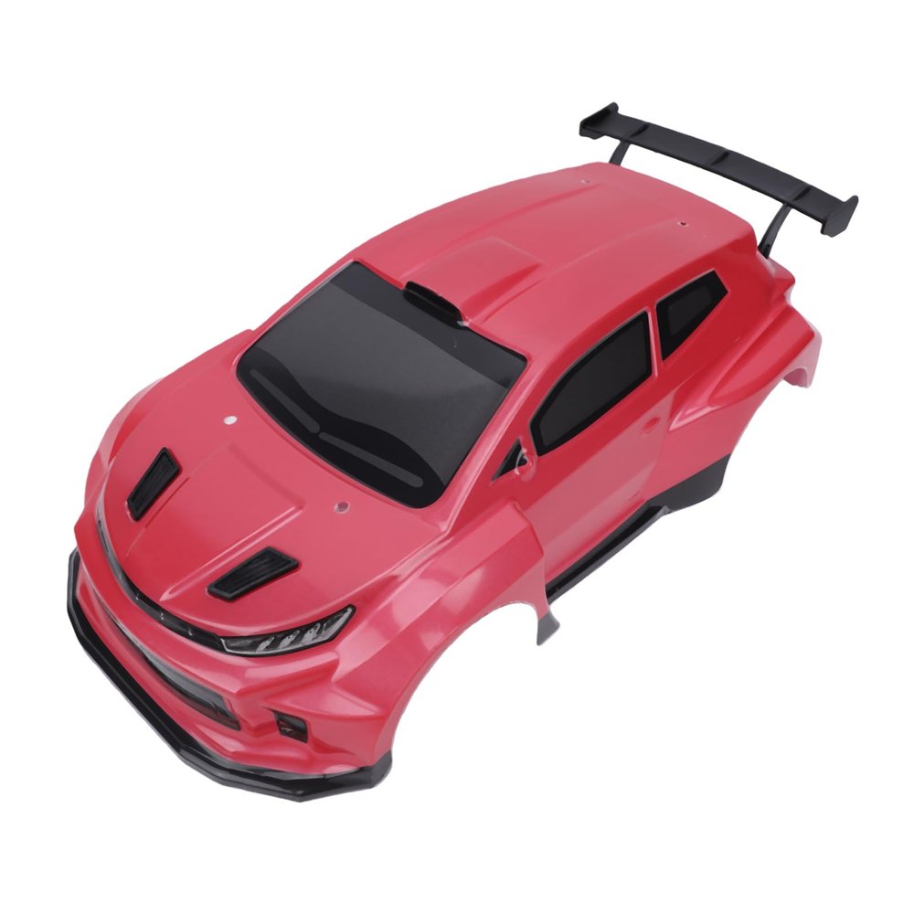 Mingzhe Replacement Body Shell 1/12 Scale RC Car Body for SY1204, with Factory Painted Solid Color Finish, for Off Road Remote Control Cars (Red)