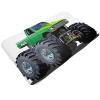 Cartoon Monster Truck Design Flannel Floor Rug For Indoor Home Decoration view 2