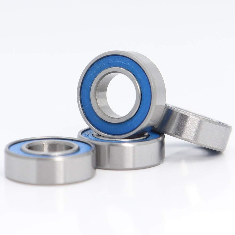 SAYUWQIUN 688RS Bearing 10PCS ABEC-3 for Hobby Electric for RC Car Truck 688 RS 2RS Ball Bearings 688-2RS Blue Sealed 8x16x5 mm